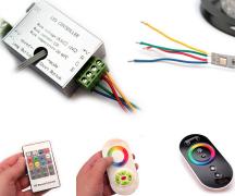 LED RGB подсветка - особенности, виды и характеристики Выбор блока питания и контроллера для R
G
B
 ленты